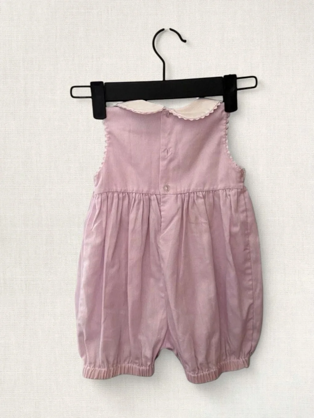 Friedknit Creations Baby Sea Romper in Soft Purple